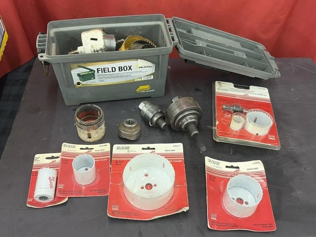 Field Box with Milwaukee Drill Bits