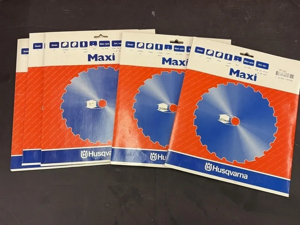 1"/20mm Husqvarna Maxi brushcutter saw blades