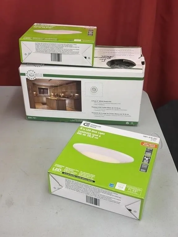 Disc Lights & Light Fixtures