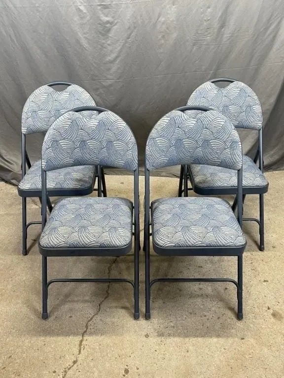 4 Fold Up Chairs