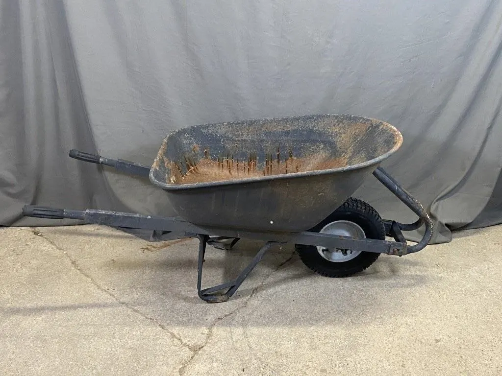 Metal Wheelbarrow