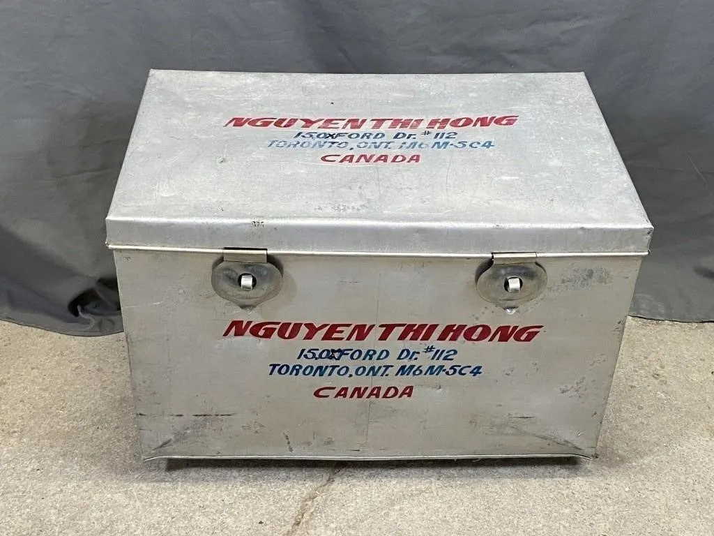 Metal Shipping Box