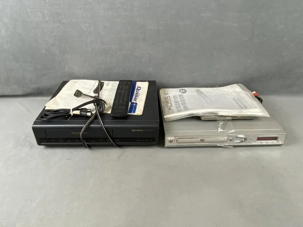 DVD & VHS Player