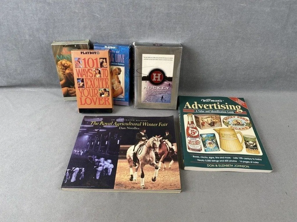 Books, VHS Movies, etc