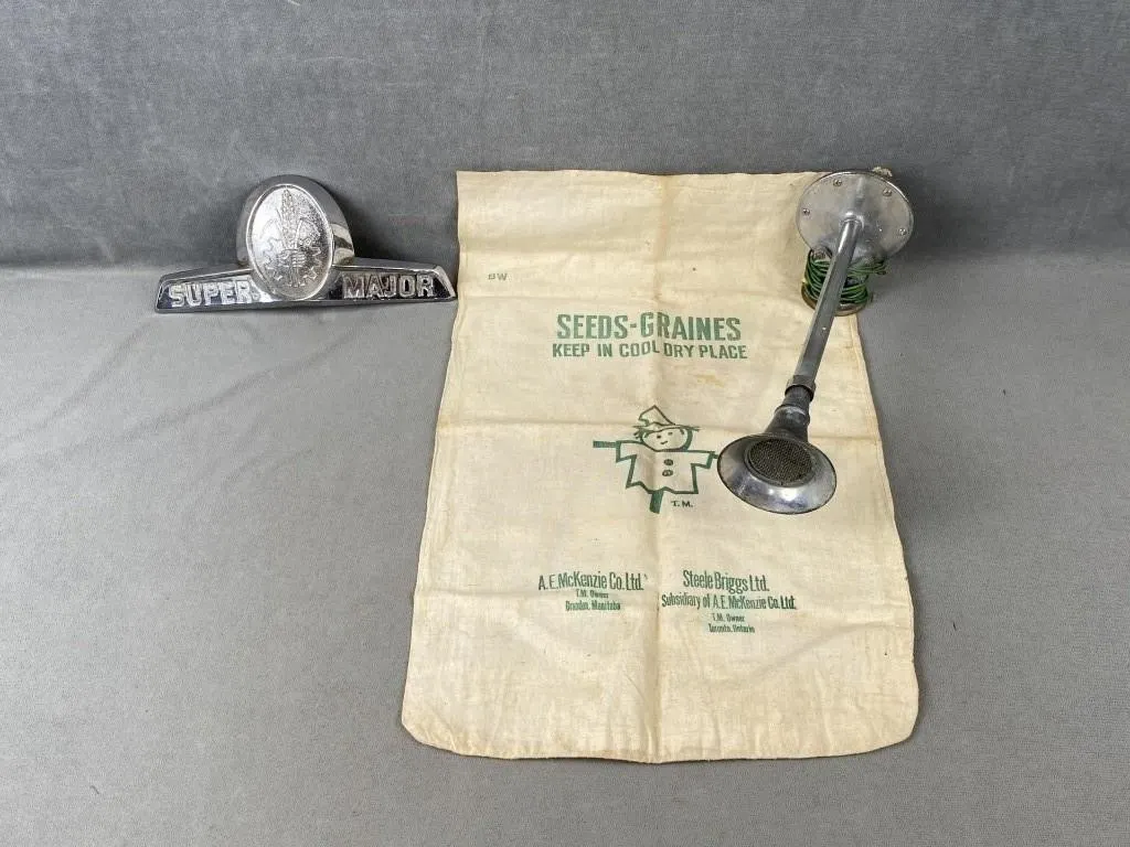 Super Major Plaque, Horn & Bag