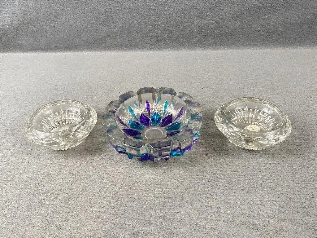 Glass Ash Trays
