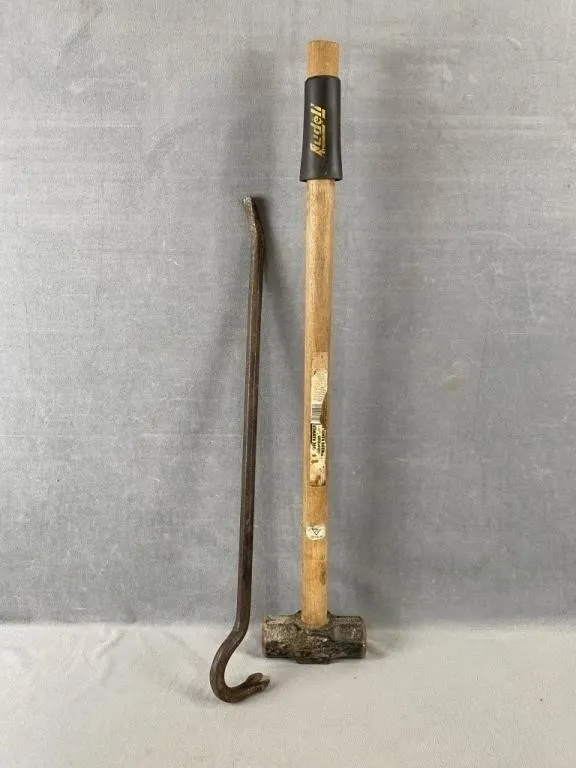 Crowbar & Sledge Hammer