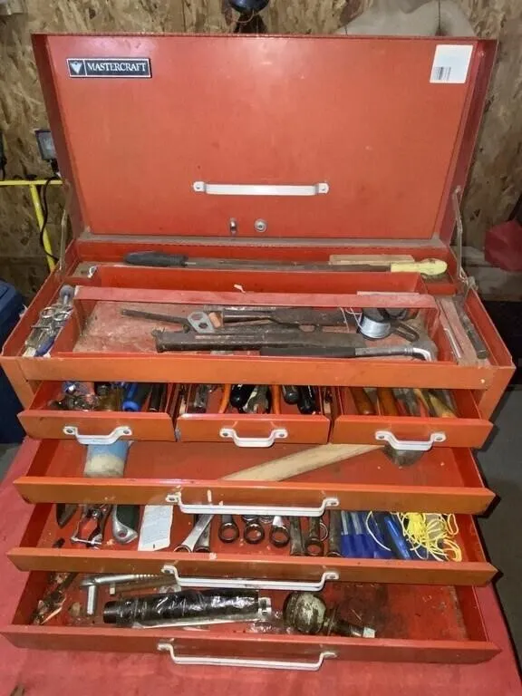 Tool Box w Contents