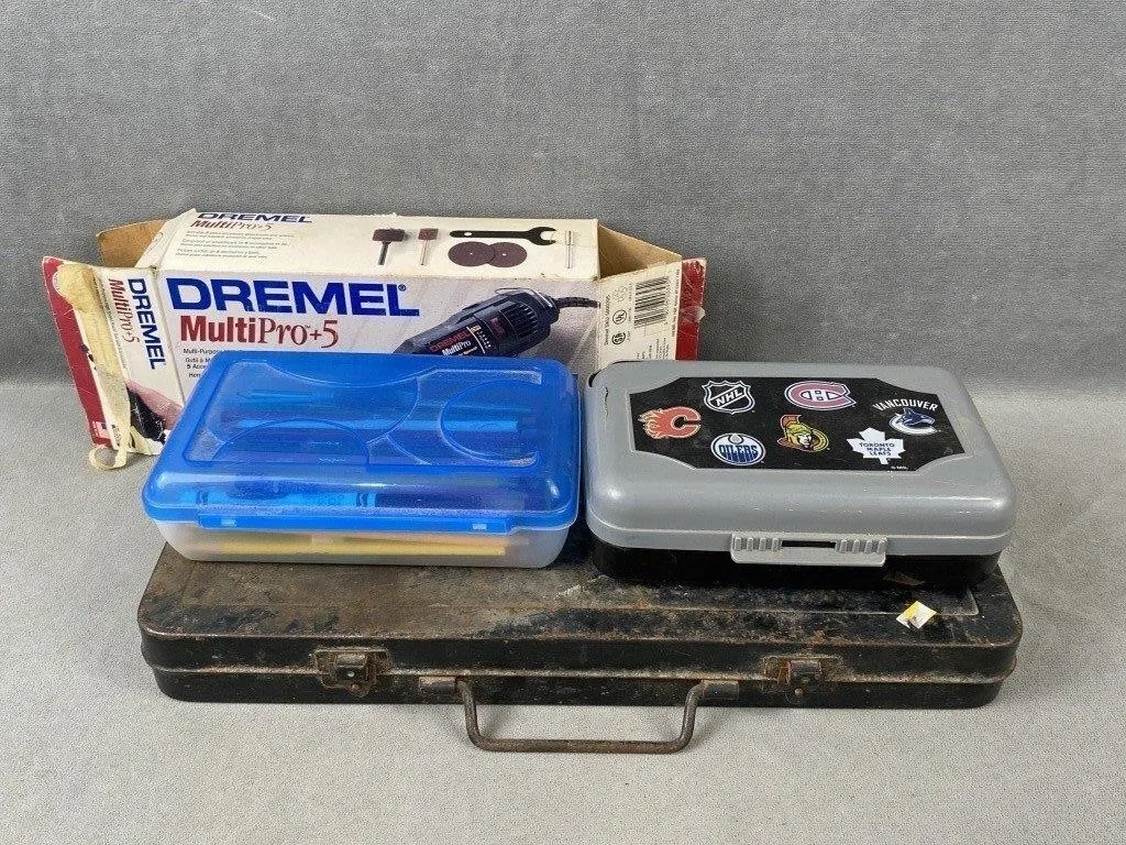Dremel, Ratchet Set, etc