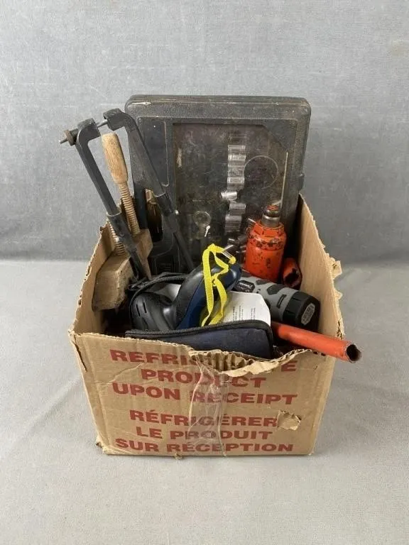 Box of Misc Tools