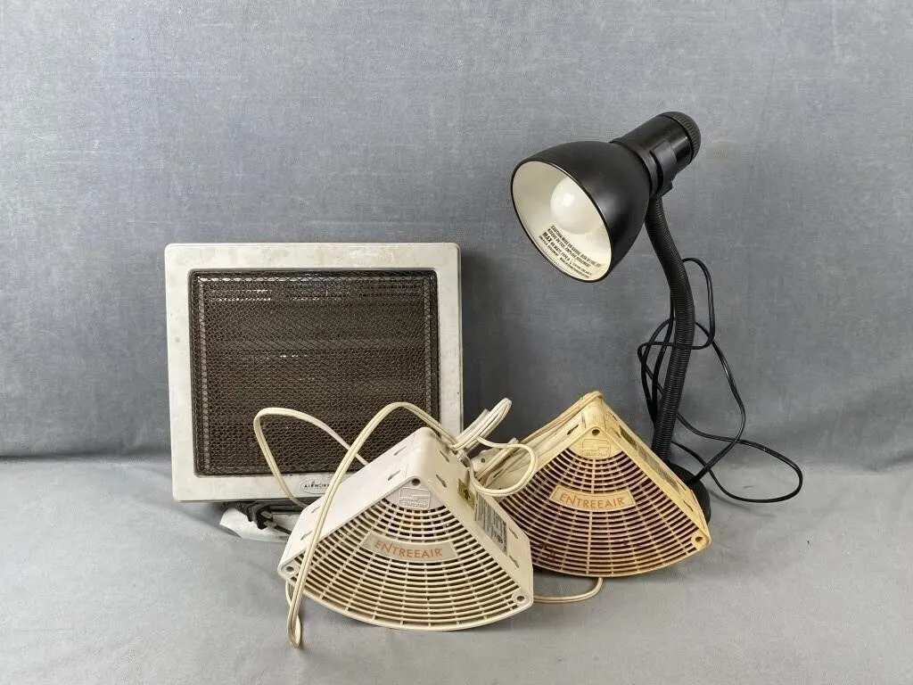 Desk Lamps, Fans, etc