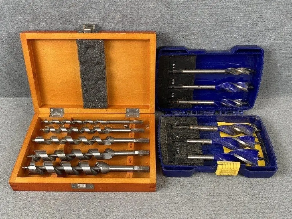 Mastercraft & Irwin Auger Bit Sets