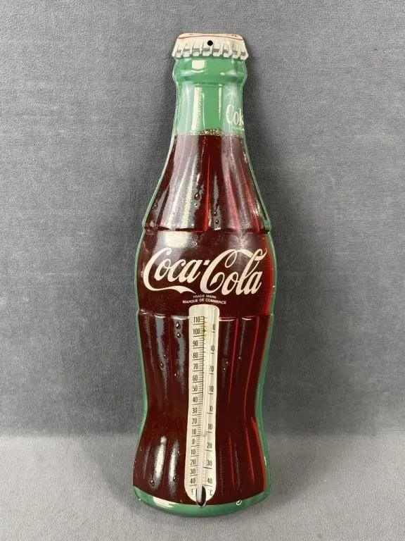 Coca- Cola Thermometer Sign