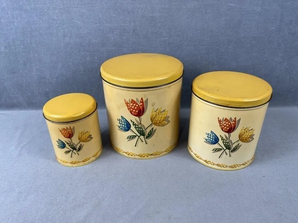 Vintage Cannister Set