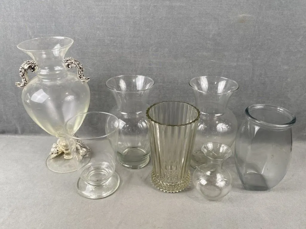 Collection of Glass Vases
