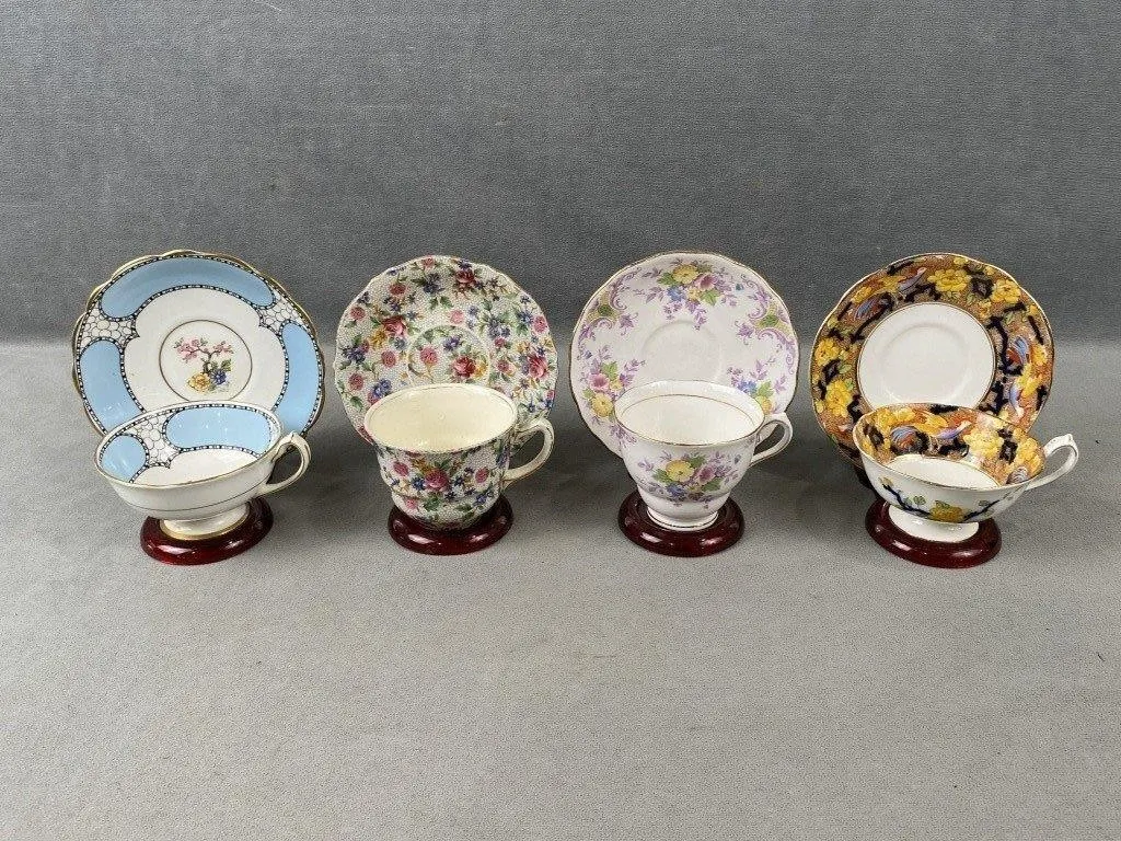 Tea Cups & Saucers