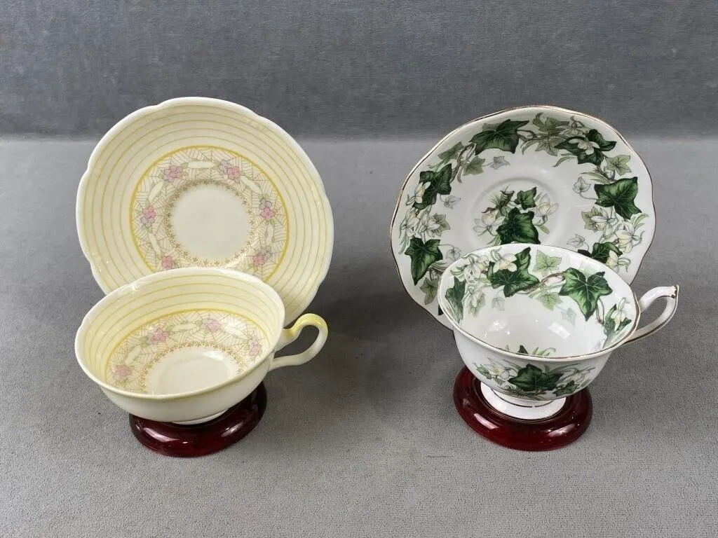 Royal Doulton & Albert Tea Cup & Saucers