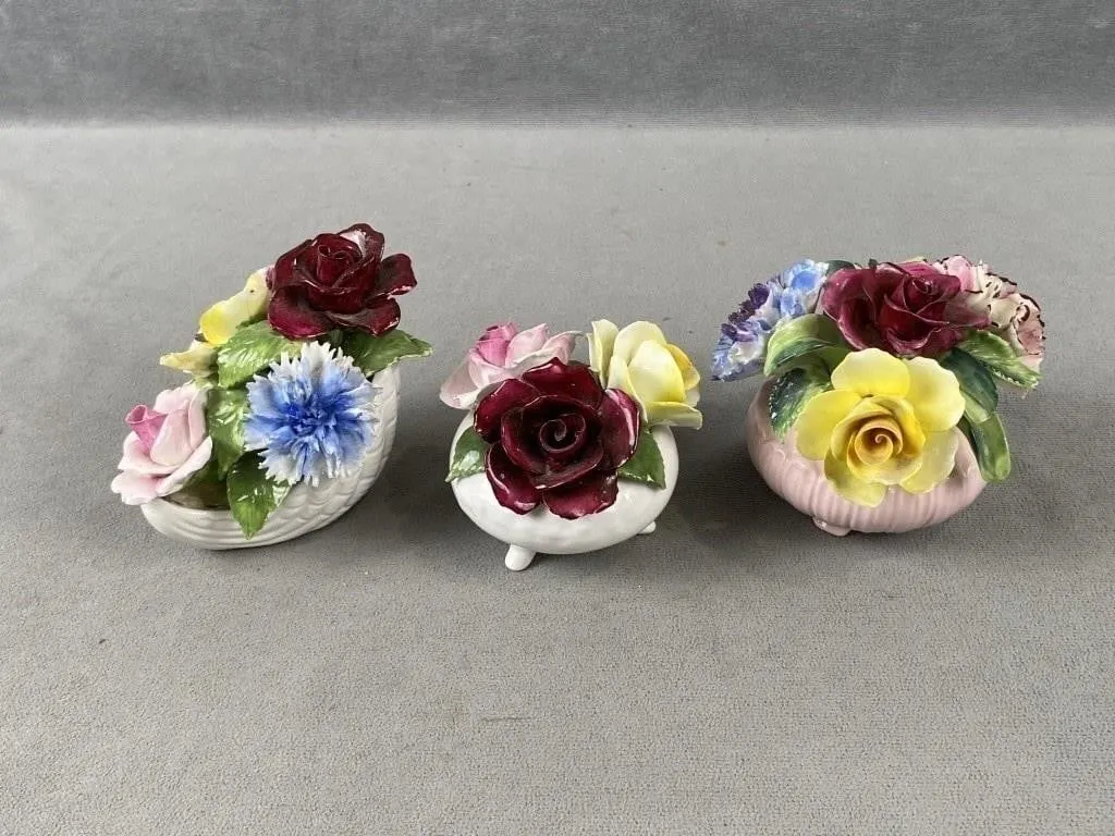 Flower Figurines