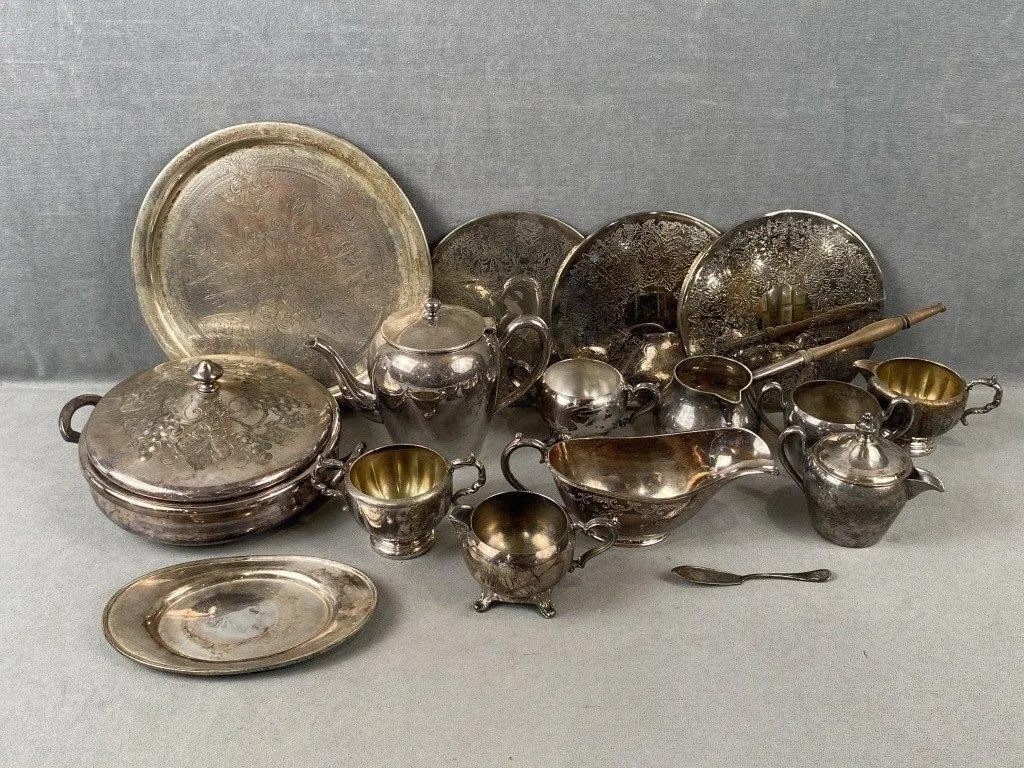 Silver Plated Dishes