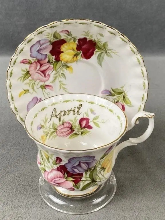 Royal Albert "April" Tea Cup & Saucer