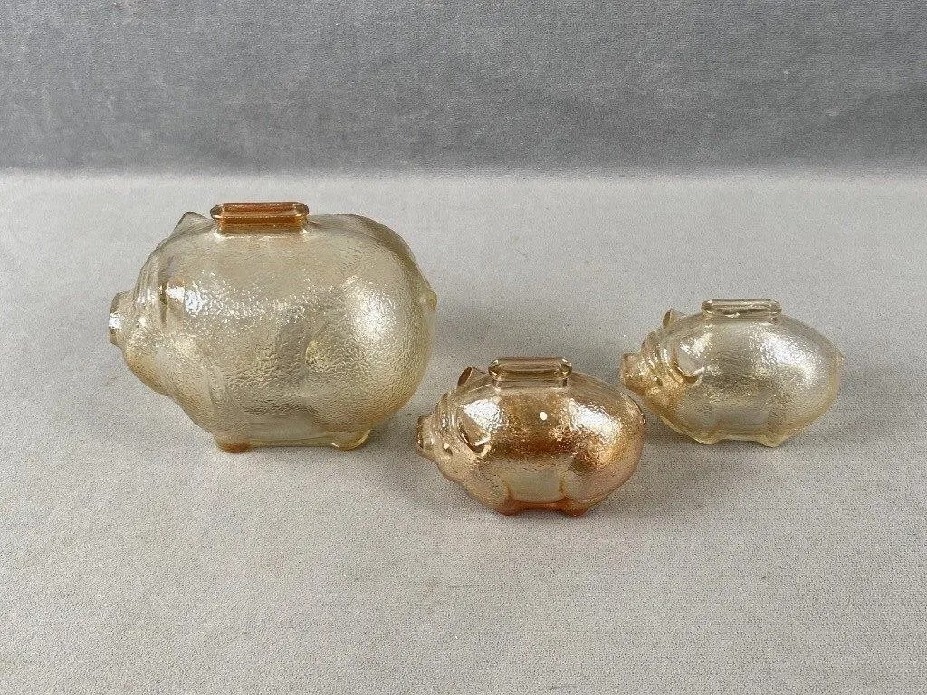 Glass Piggy Banks