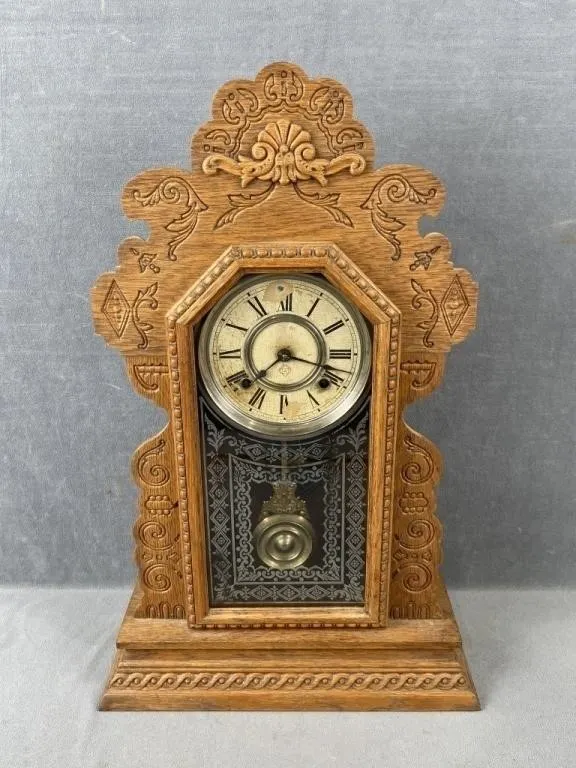 Anbonia Clock Co. Gingerbread Clock