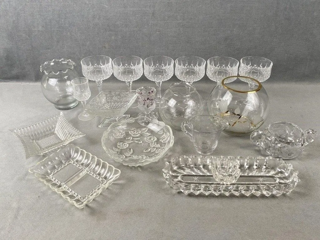 Collection of Glassware