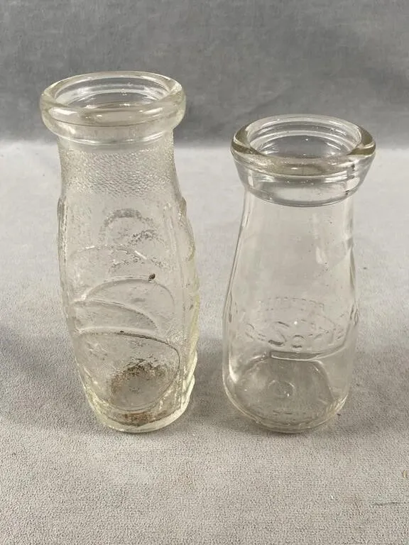 Milk Bottles- 1x Port Huron