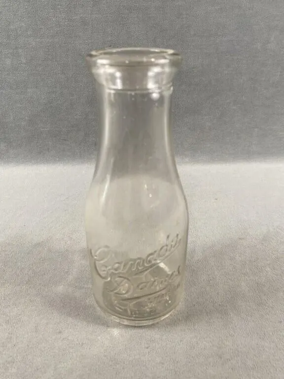 Canada Dairies Limited Milk Bottle