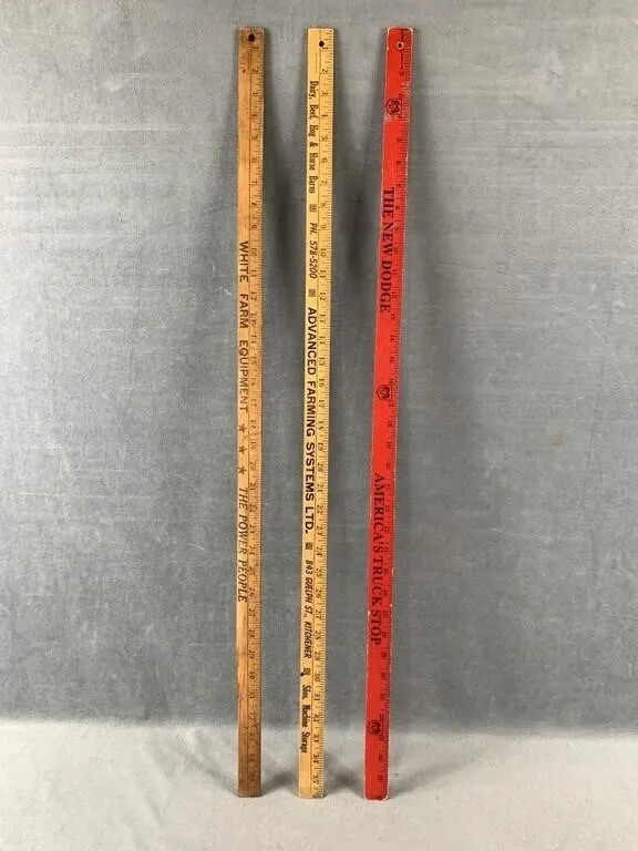 Advertising Measuring Sticks