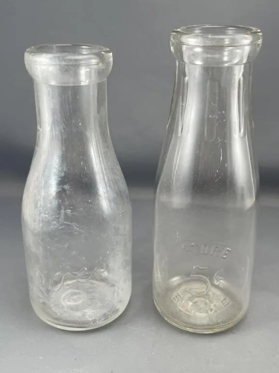 Rices & 5c Milk Bottles