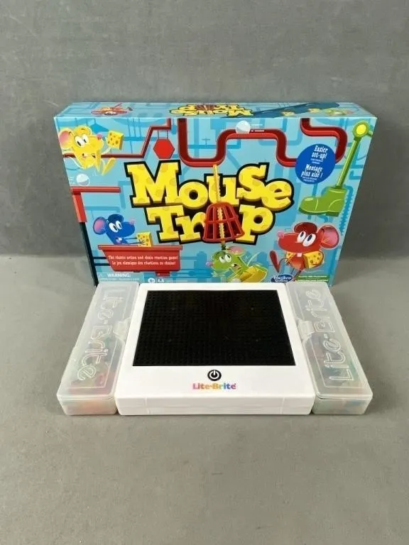 Mouse Trap & Lite- Brite