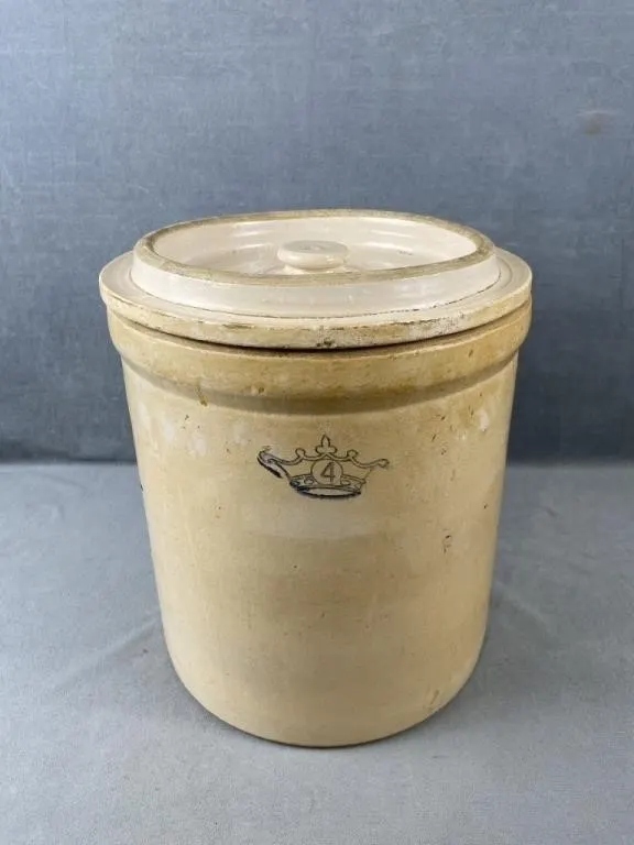 4 Gallon Crock w Lid