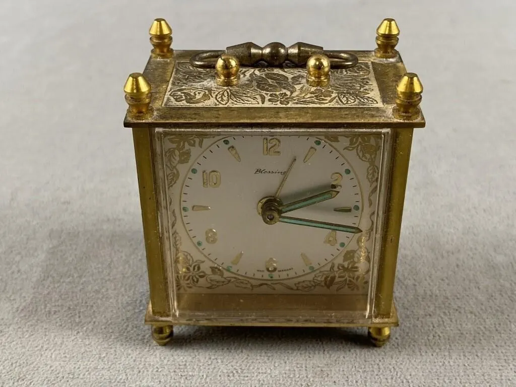 "Blessing" Carriage Clock (small)