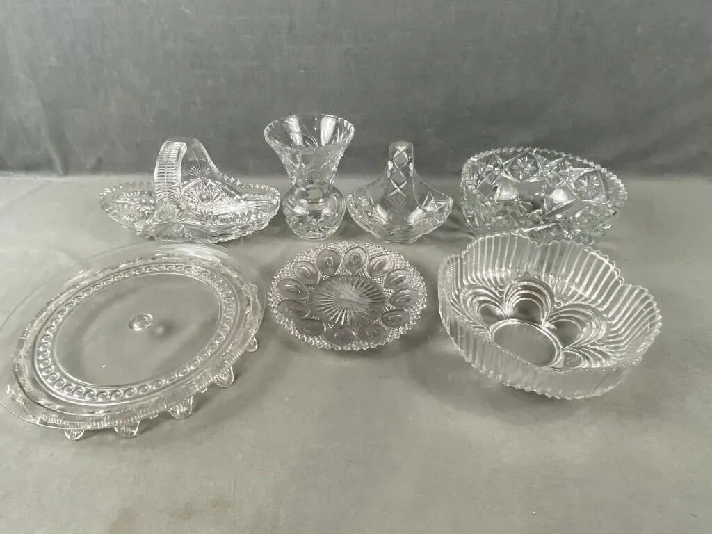Assortment of Glass Dishes