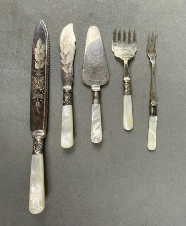 Mother of Pearl Style Handled Cutlery