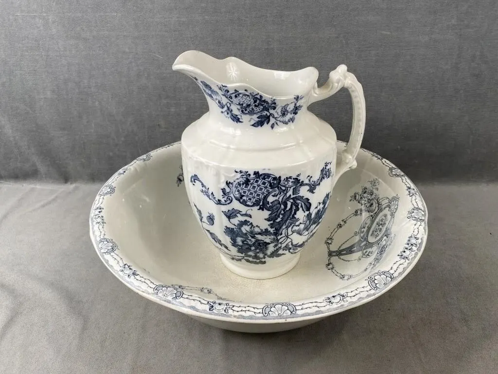 Wash Basin & Pitcher (Non Matching)
