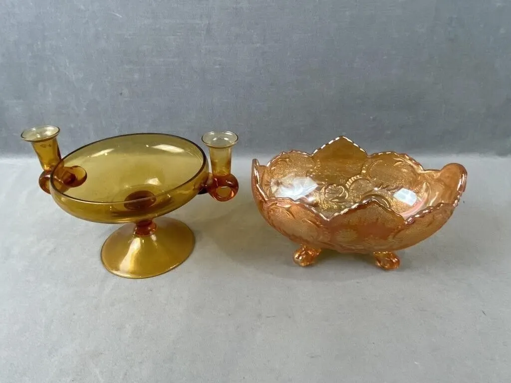 2 Glass Bowls