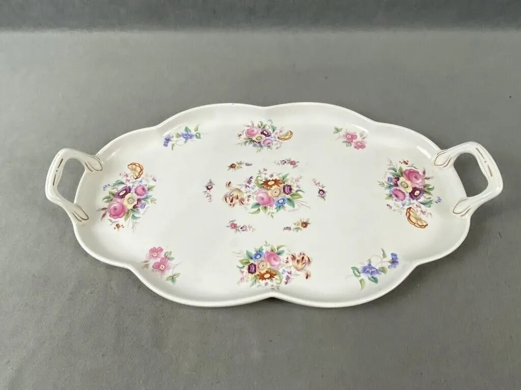 Coalport Serving Platter w Handles