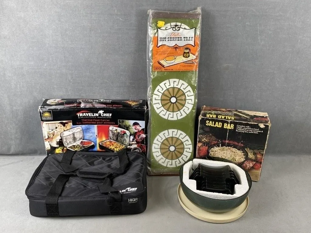 Food Carrier, Serving Tray & Salad Bar
