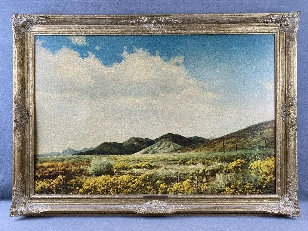 Golden West Print By Robert Wood