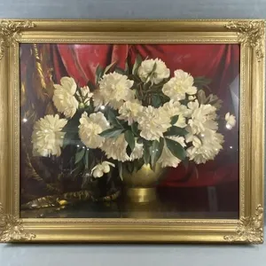 Flower Arrangement Print By Elmer W.Greene