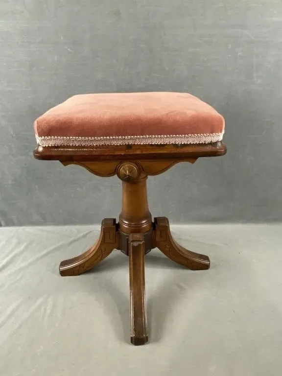 Vintage Organ Stool