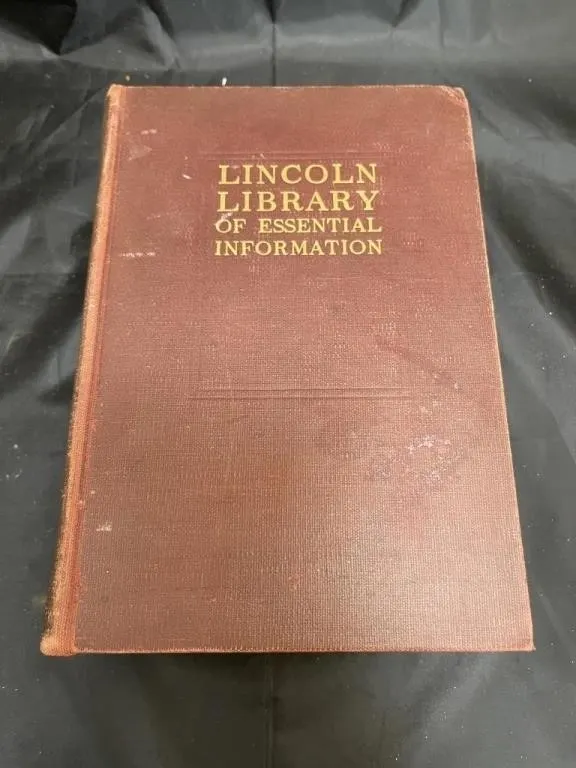 Lincoln Library Of Essential Information