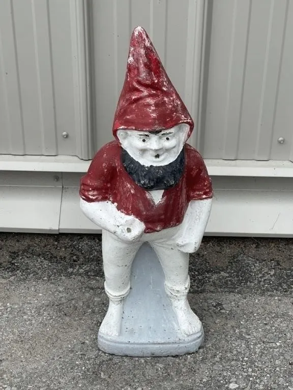 Cement Garden Gnome