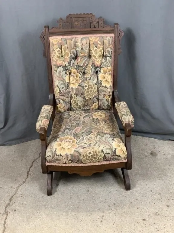 Vintage Platform Rocking Chair