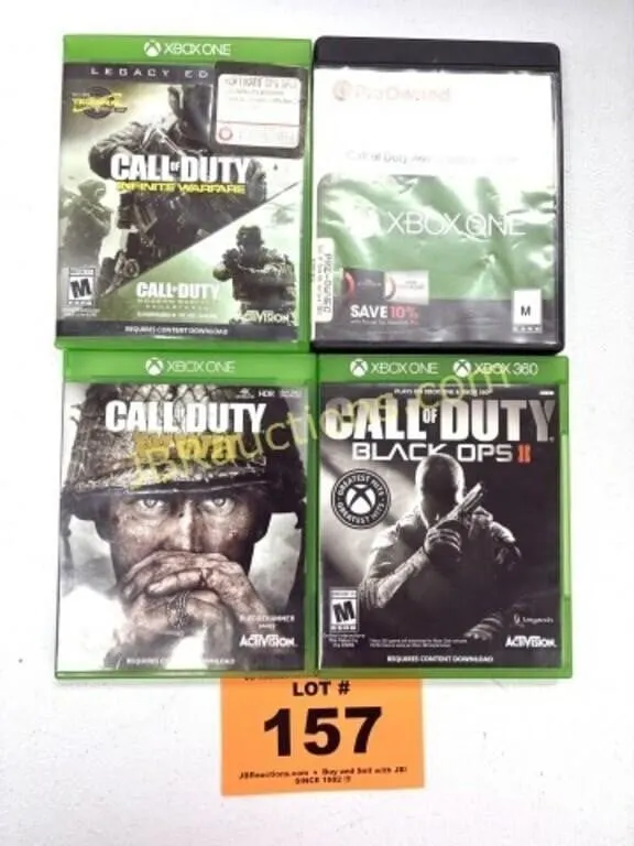 XBOX ONE CALL OF DUTY GAMES
