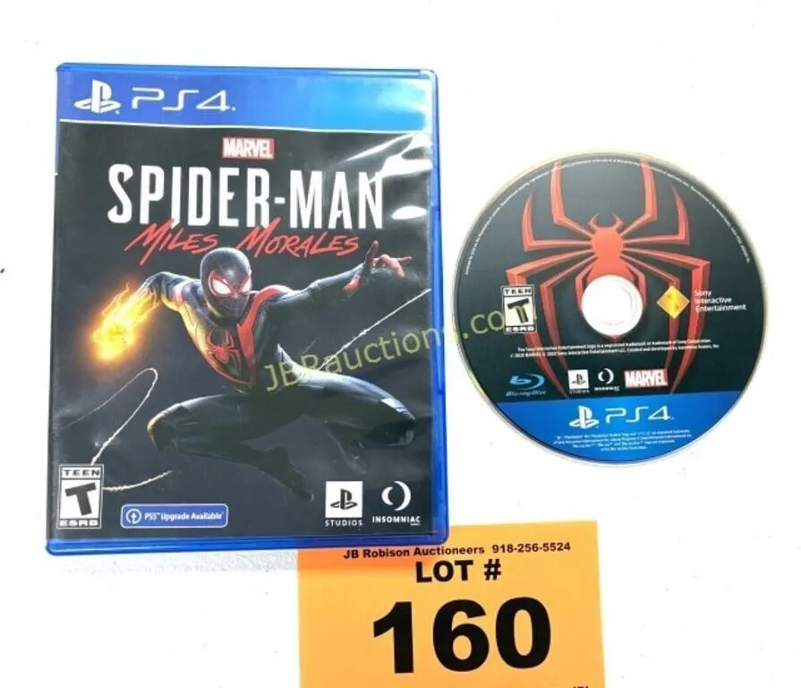 PS4 LIKE NEW SPIDER MAN MILES MORALES