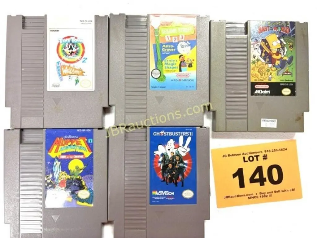 NINTENDO BART WORLD, GHOSTBUSTERS II, ETC.