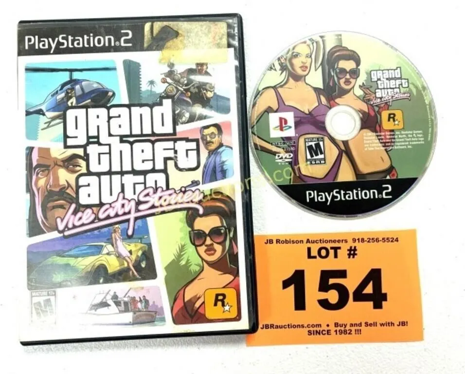 PLAYSTATION 2 GRAND THEFT AUTO VICE CITY STORIES